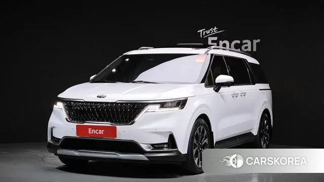 Kia Carnival 4th generation 2021 Белый из Кореи