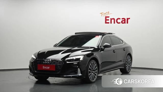 Audi A5 (F5) 2022 Черный из Кореи