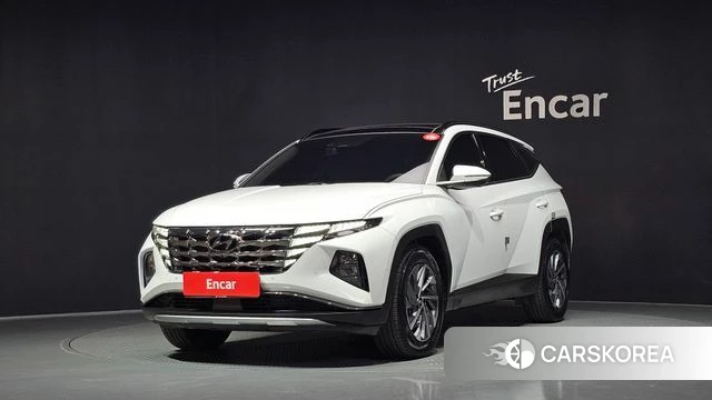 Hyundai Tucson Hybrid (NX4) 2022 Белый из Кореи