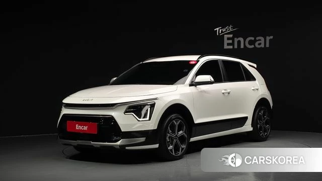 Kia Di Ol Nu Niro 2022 Белый из Кореи
