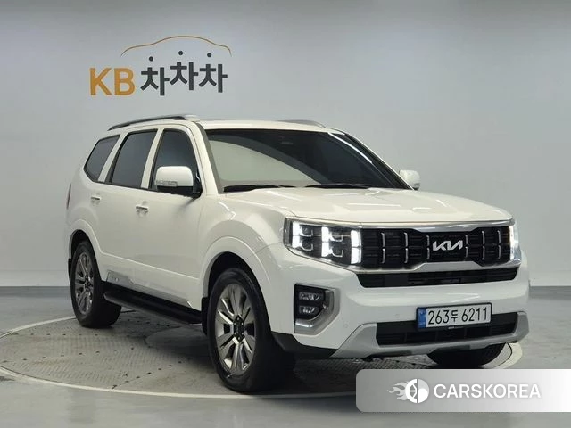 Kia Mohave Master 2024 Белый из Кореи