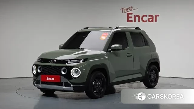 Hyundai Casper 2023 Темно-зеленый из Кореи