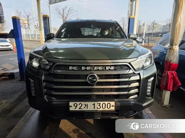 Ssangyong The New Rexton Sports Cannes 2021 Темно-зеленый из Кореи