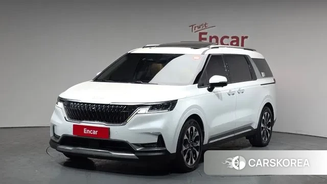 Kia Carnival 4th generation 2021 Белый из Кореи