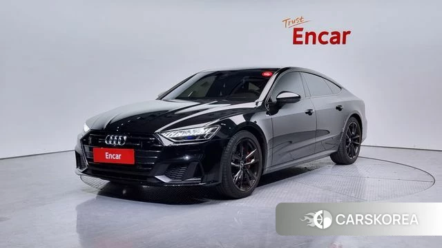 Audi A7 (4K) 2021 Черный из Кореи