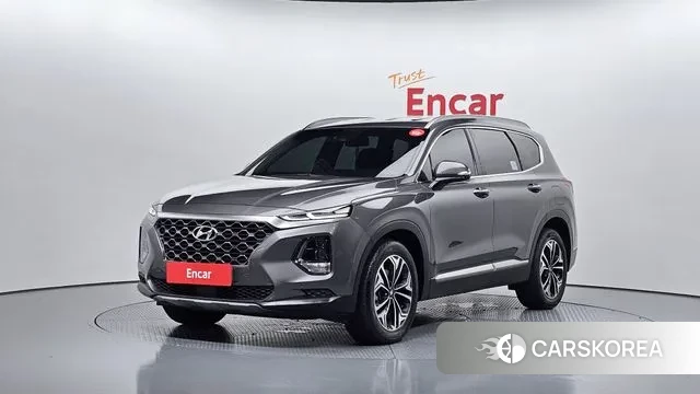 Hyundai Santa Fe TM 2018 Серый из Кореи