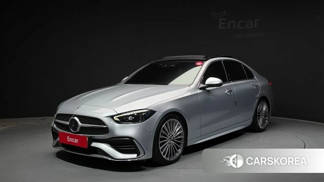 Mercedes-Benz C-Class W206 2023 Серебристо-серый из Кореи
