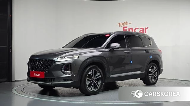 Hyundai Santa Fe TM 2019 Серый из Кореи