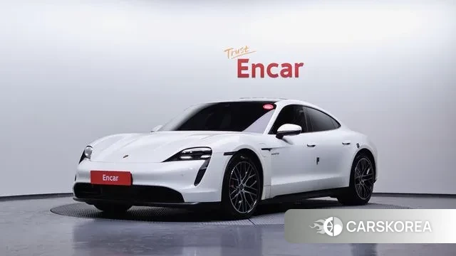 Porsche Taycan 2021 Белый из Кореи