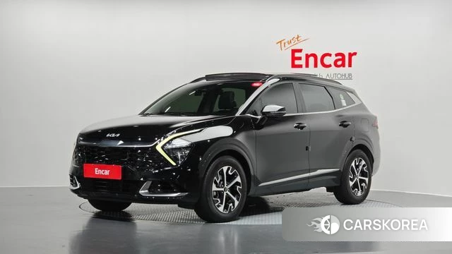 Kia Sportage 5th Generation Hybrid 2021 Черный из Кореи
