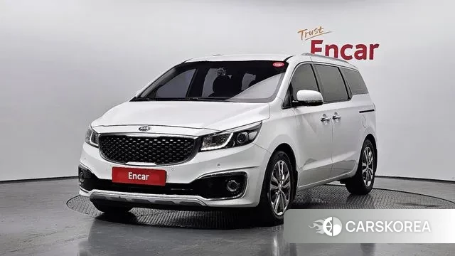 Kia All New Carnival 2018 Белый из Кореи