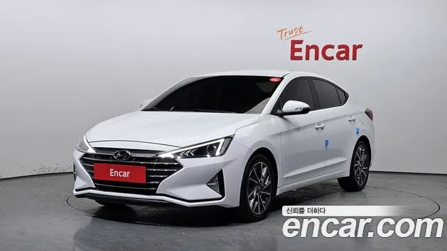 Hyundai The New Avante AD 2019 Белый из Кореи