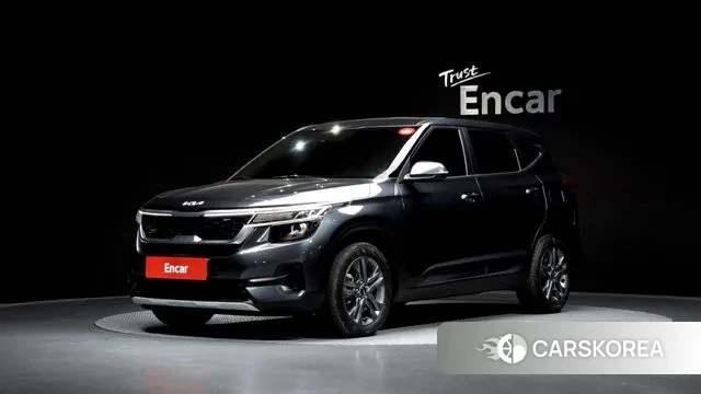 Kia Seltos 2022 Серый из Кореи
