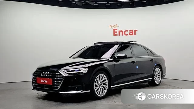 Audi A8 (D5) 2021 Черный из Кореи