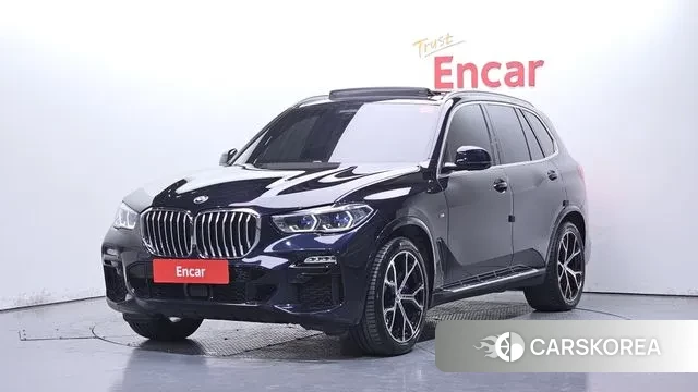 BMW X5 (G05) 2021 Черный из Кореи