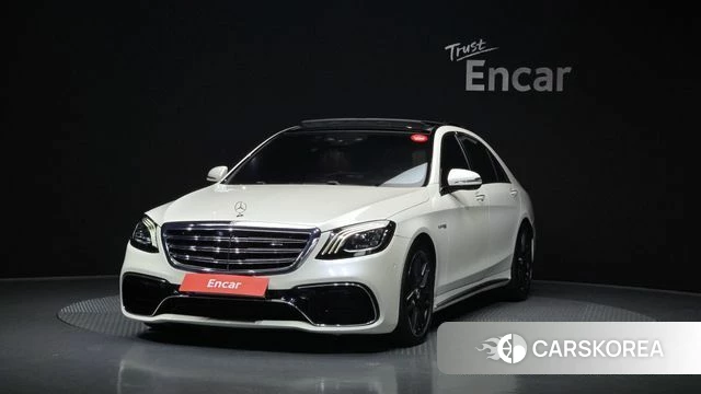 Mercedes-Benz S-Class W222 2019 Белый из Кореи
