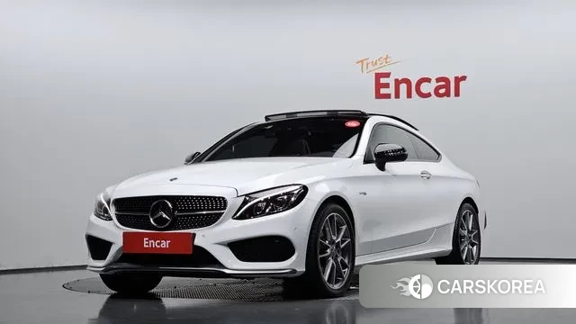 Mercedes-Benz C-Class W205 2018 Белый из Кореи