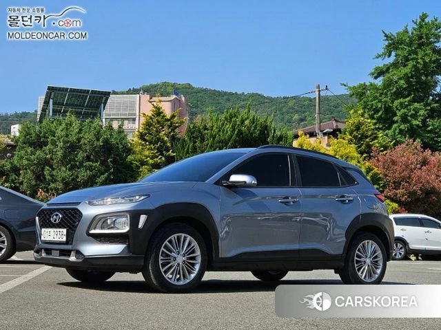 Hyundai Kona 2018 Серебристо-серый из Кореи