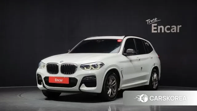 BMW X3 (G01) 2021 Белый из Кореи