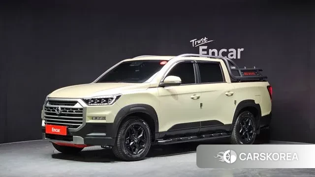 Ssangyong The New Rexton Sport 2024 Жемчужный цвет из Кореи