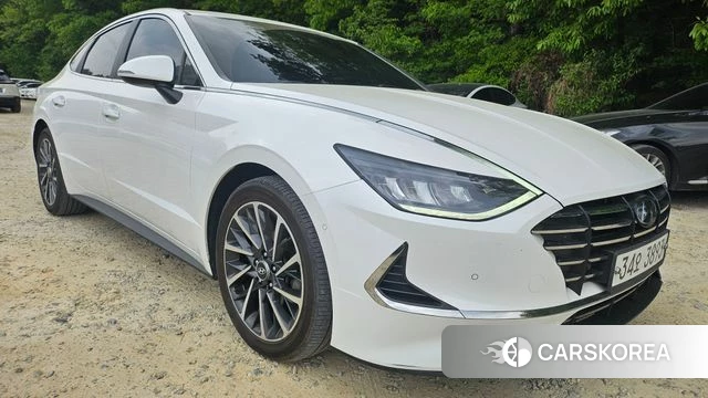 Hyundai Sonata (DN8) 2019 Белый из Кореи