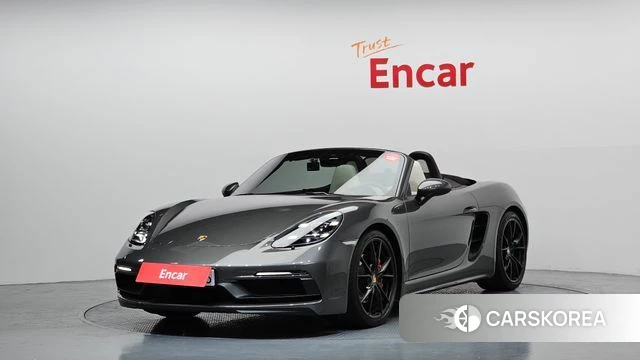 Porsche 718 Boxster 2018 Серый из Кореи
