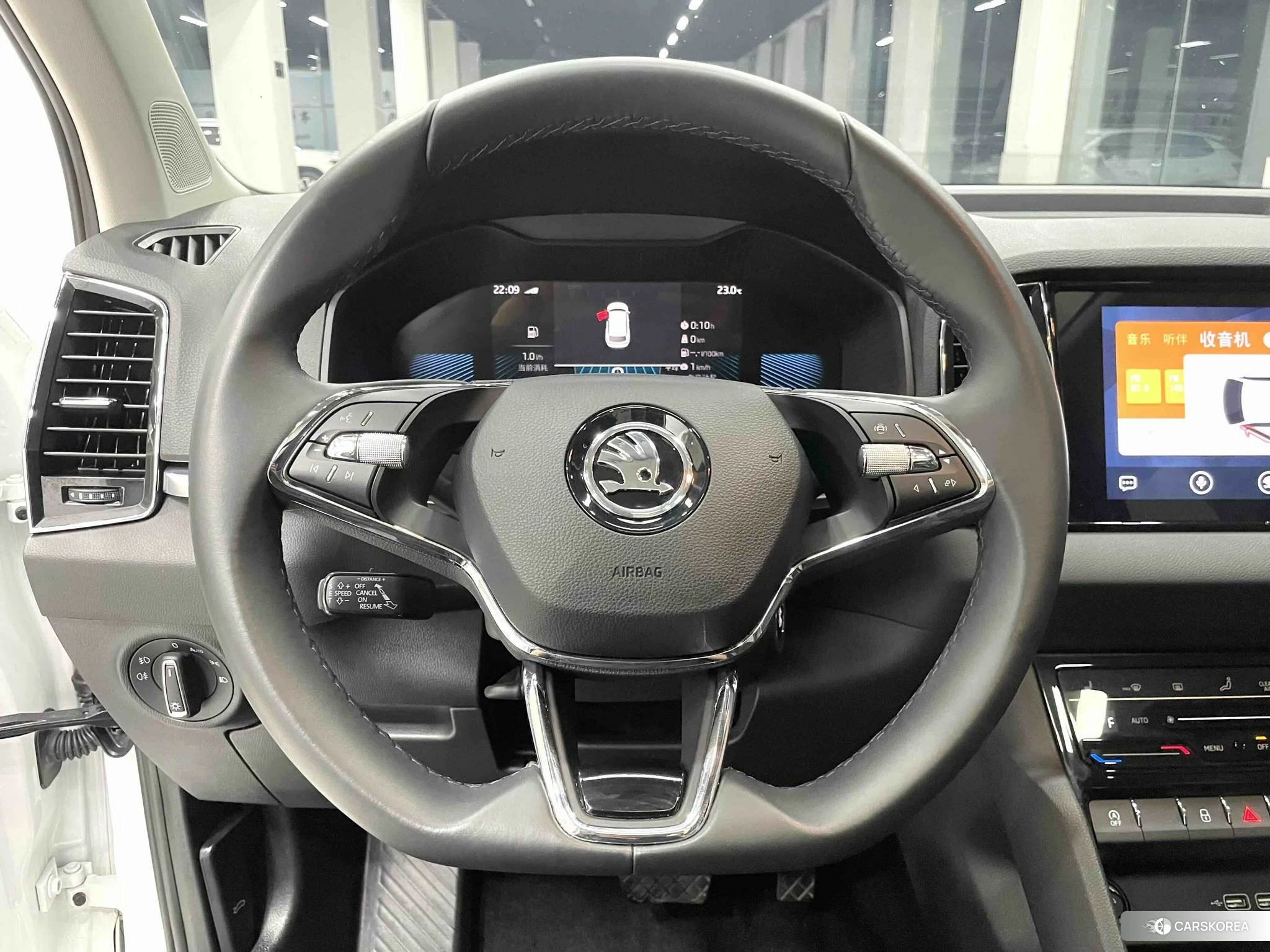 Skoda Krok 2023 Белый из Китая