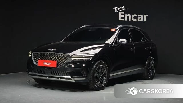 Genesis GV70 2021 Черный из Кореи