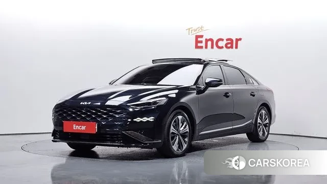 Kia K8 Hybrid 2021 Синий из Кореи