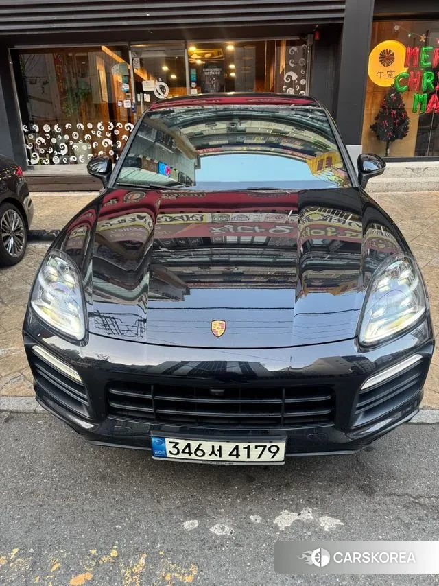 Porsche Cayenne (PO536) 2020 Черный из Кореи