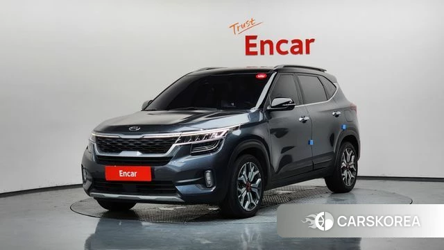Kia Seltos 2020 Серый из Кореи