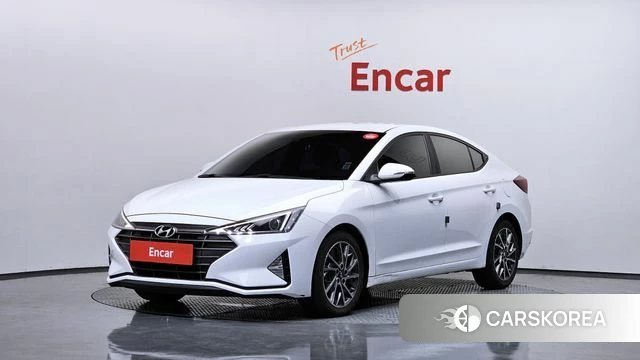 Hyundai The New Avante AD 2019 Белый из Кореи