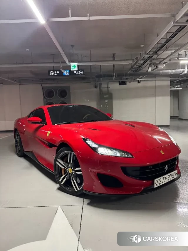 Ferrari Portofino 2018 Красный из Кореи