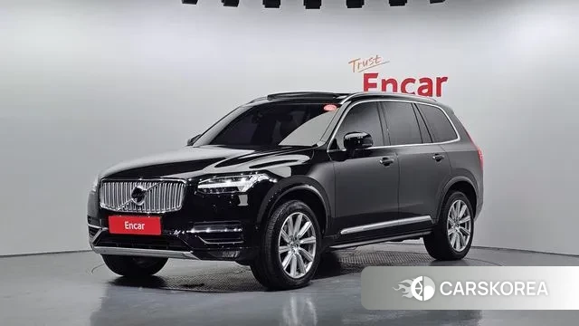 Volvo XC90 second Generation 2018 Черный из Кореи