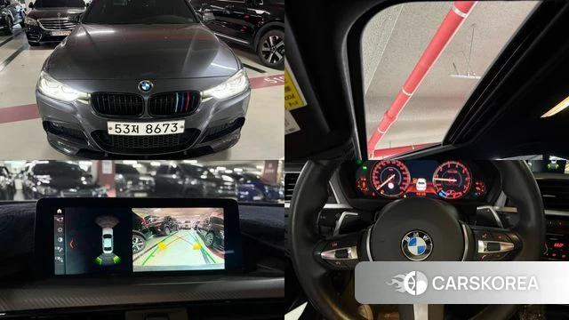 BMW 3 Series (F30) 2018 Серый из Кореи