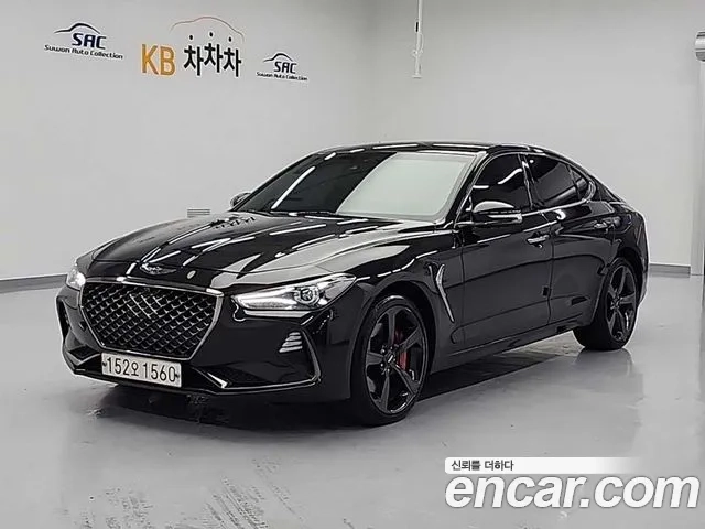 Genesis G70 2019 Черный из Кореи