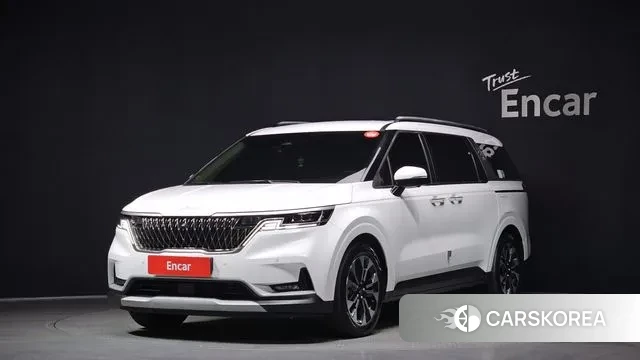 Kia Carnival 4th generation 2021 Белый из Кореи