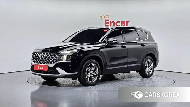 Hyundai The New Santa Fe 2021 Черный из Кореи