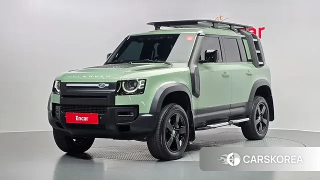 Land Rover Defender (L663) 2023 Светло-зеленый из Кореи