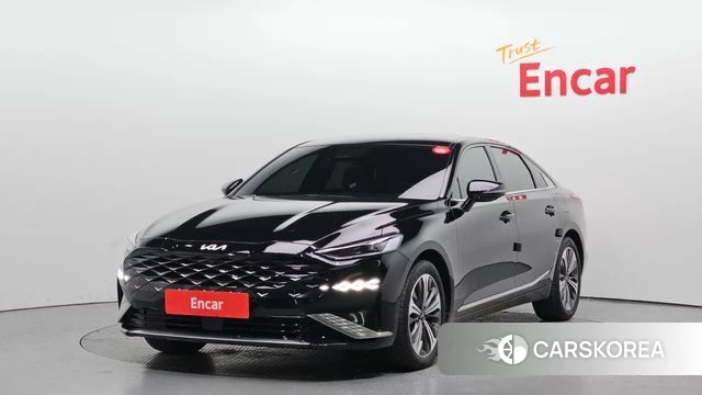 Kia K8 Hybrid 2023 Черный из Кореи