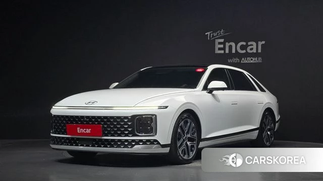 Hyundai Grandeur (GN7) 2023 Белый из Кореи