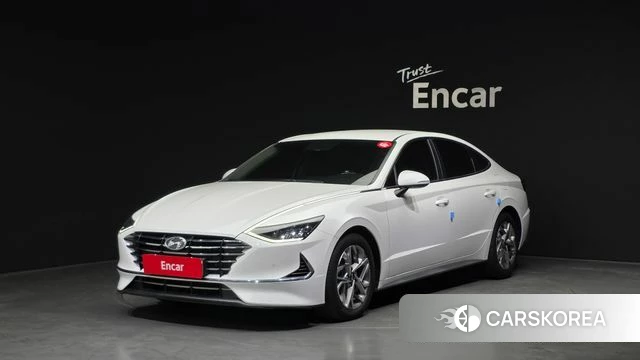 Hyundai Sonata (DN8) 2021 Белый из Кореи