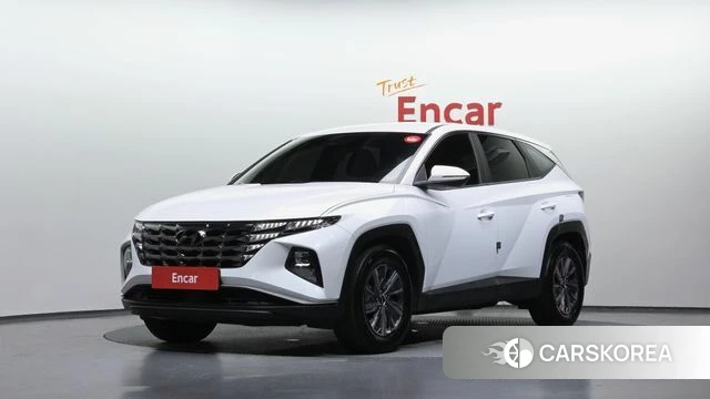 Hyundai Tucson Hybrid (NX4) 2022 Белый из Кореи