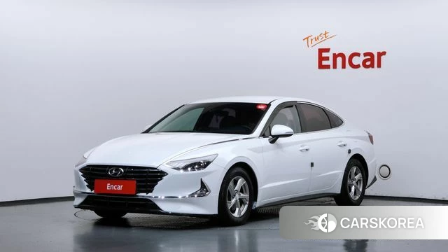 Hyundai Sonata (DN8) 2019 Белый из Кореи