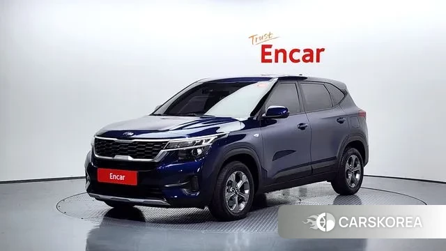Kia Seltos 2020 Синий из Кореи