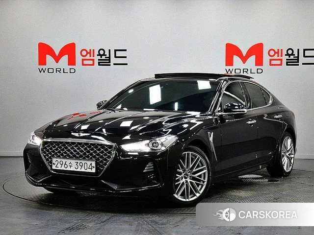 Genesis G70 2019 Черный из Кореи