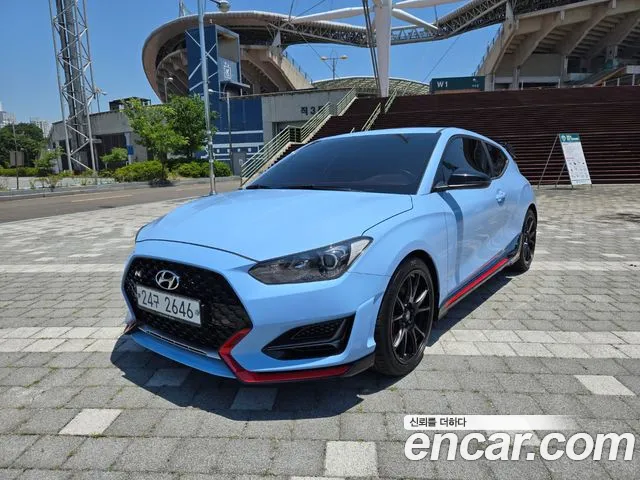 Hyundai Veloster (JS) 2018 Небесно-голубой из Кореи