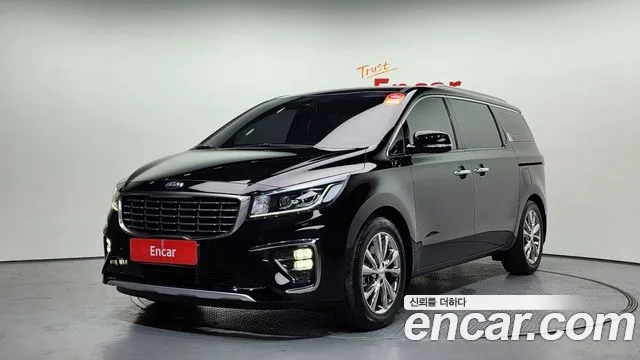 Kia The New Carnival 2020 Черный из Кореи