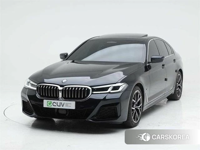 BMW 5 Series (G30) 2021 Черный из Кореи