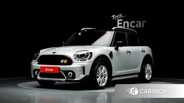 Mini Cooper Countryman 2023 Серебристо-серый из Кореи